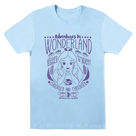 Disney  Tshirt ALICE IN WONDERLAND ADVENTURES IN WONDERLAND 