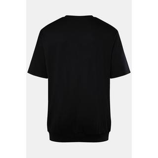 JP1880  T-shirt coupe ventre confort à manches courtes et petit imprimé - du XXL au 8 XL 