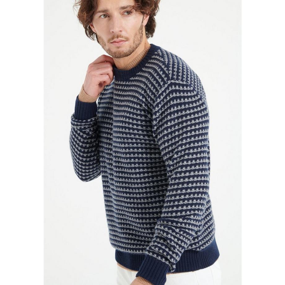 Studio Cashmere8 ZACH 3 Pull col rond 4 fils  