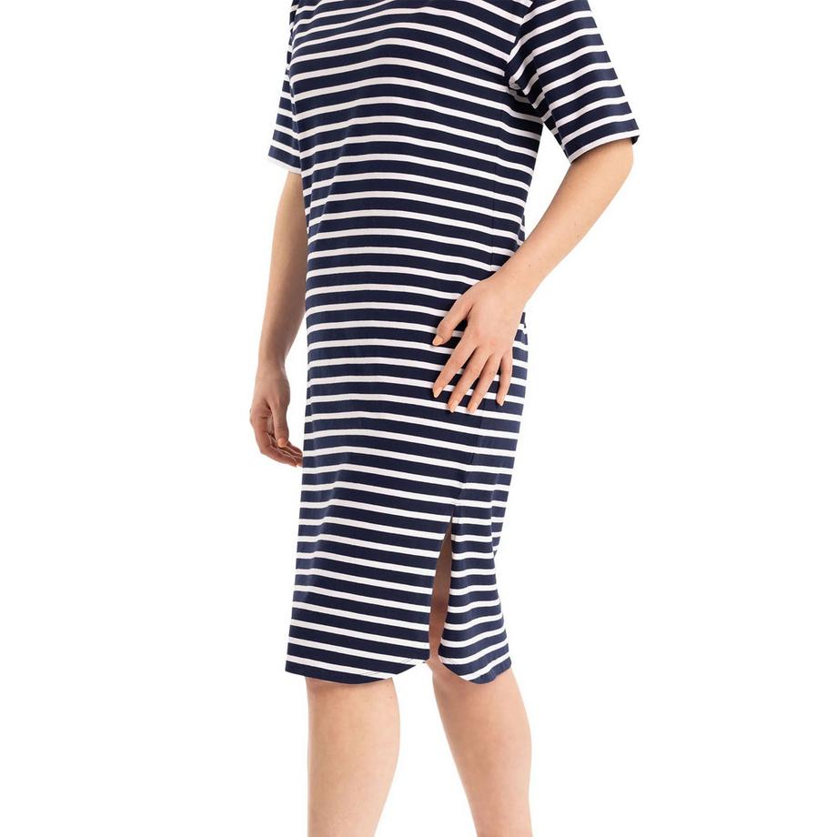 Trespass Elayna Gestreiftes T-Shirtkleid  