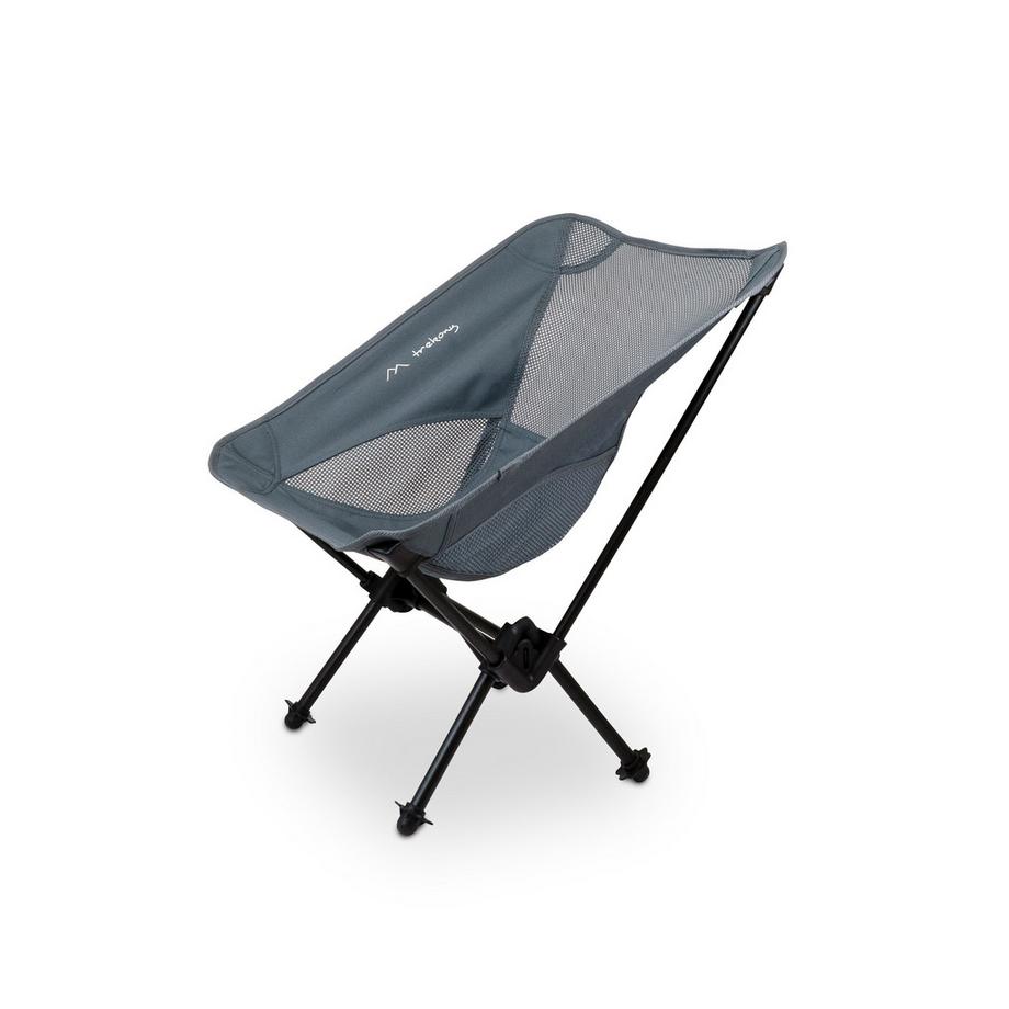 trekony  Chaise de camping basse, aluminium 