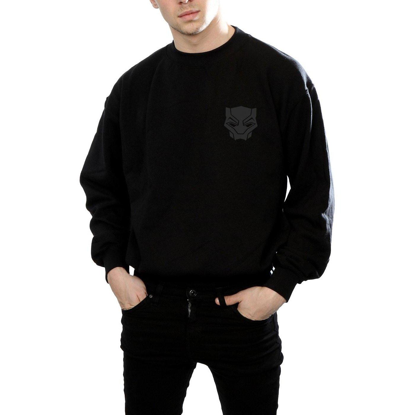 MARVEL  Black On Black Sweatshirt 