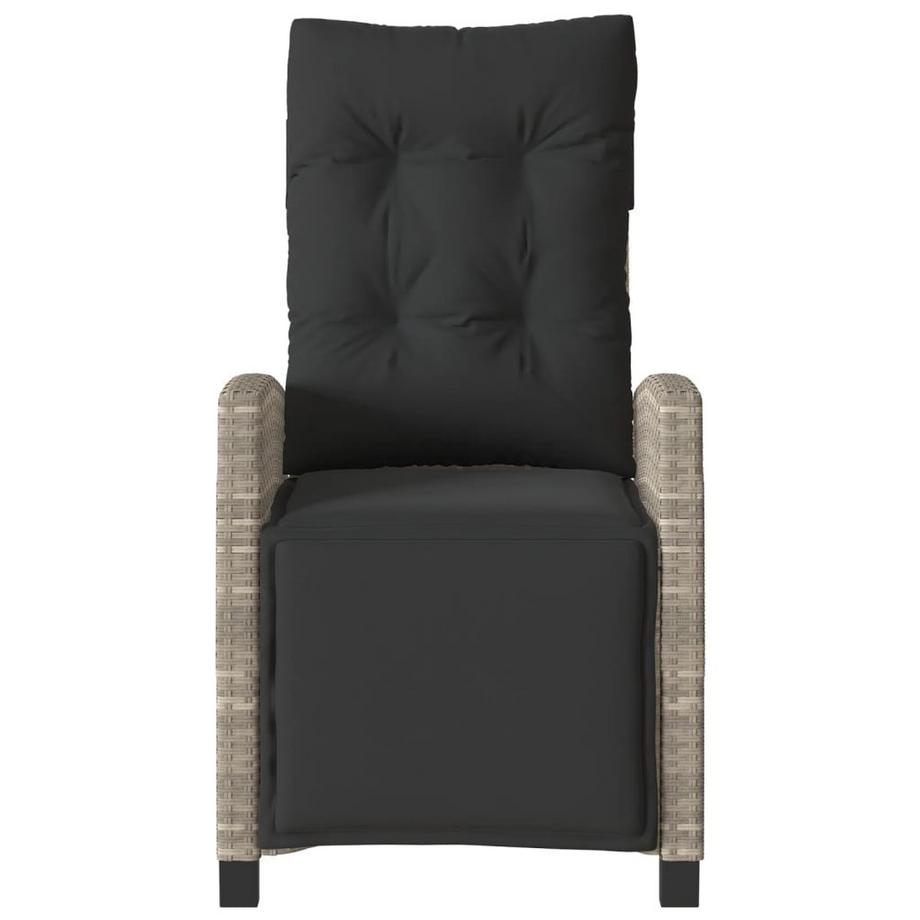 VidaXL Gartensessel verstellbar poly-rattan  