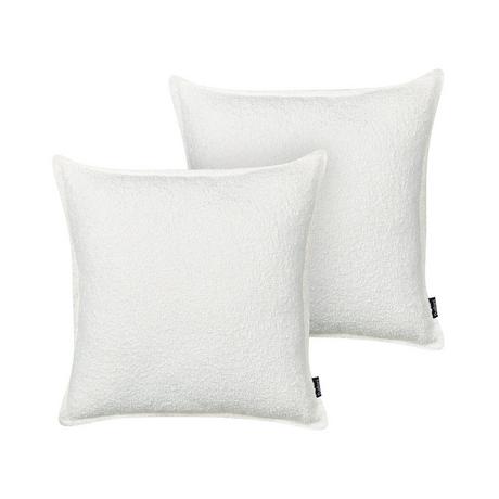 Beliani Lot de 2 coussins en Polyester Moderne SENECIA  