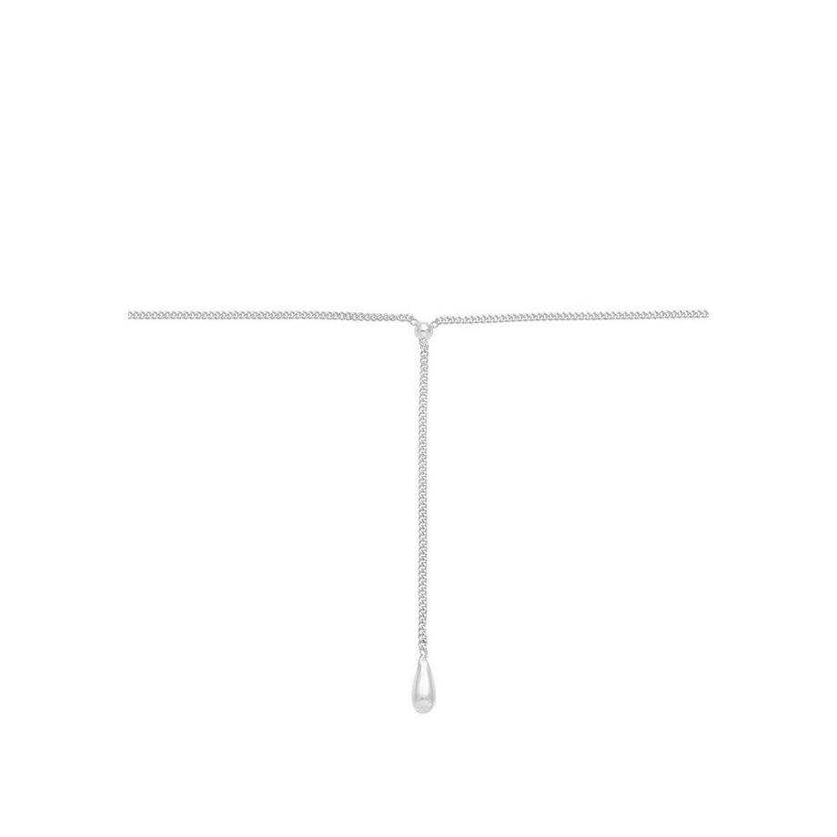 Elli  Halskette Choker Y-Kette Tropfen Kugel Boho 925 Silber 