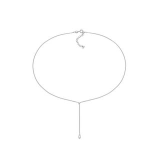 Elli  Halskette Choker Y-Kette Tropfen Kugel Boho 925 Silber 