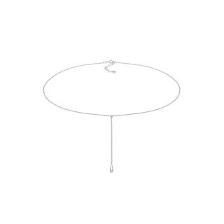 Elli  Halskette Choker Y-Kette Tropfen Kugel Boho 925 Silber 