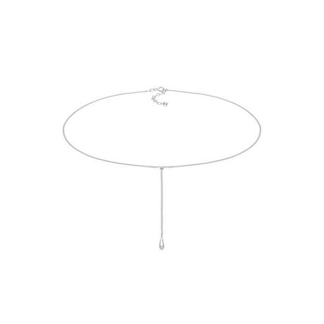 Elli  Halskette Choker Y-Kette Tropfen Kugel Boho 925 Silber 