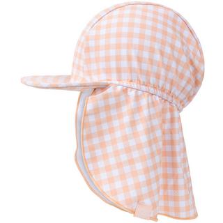 Swim Essentials Cappello da sole UV Apricot Gingham  