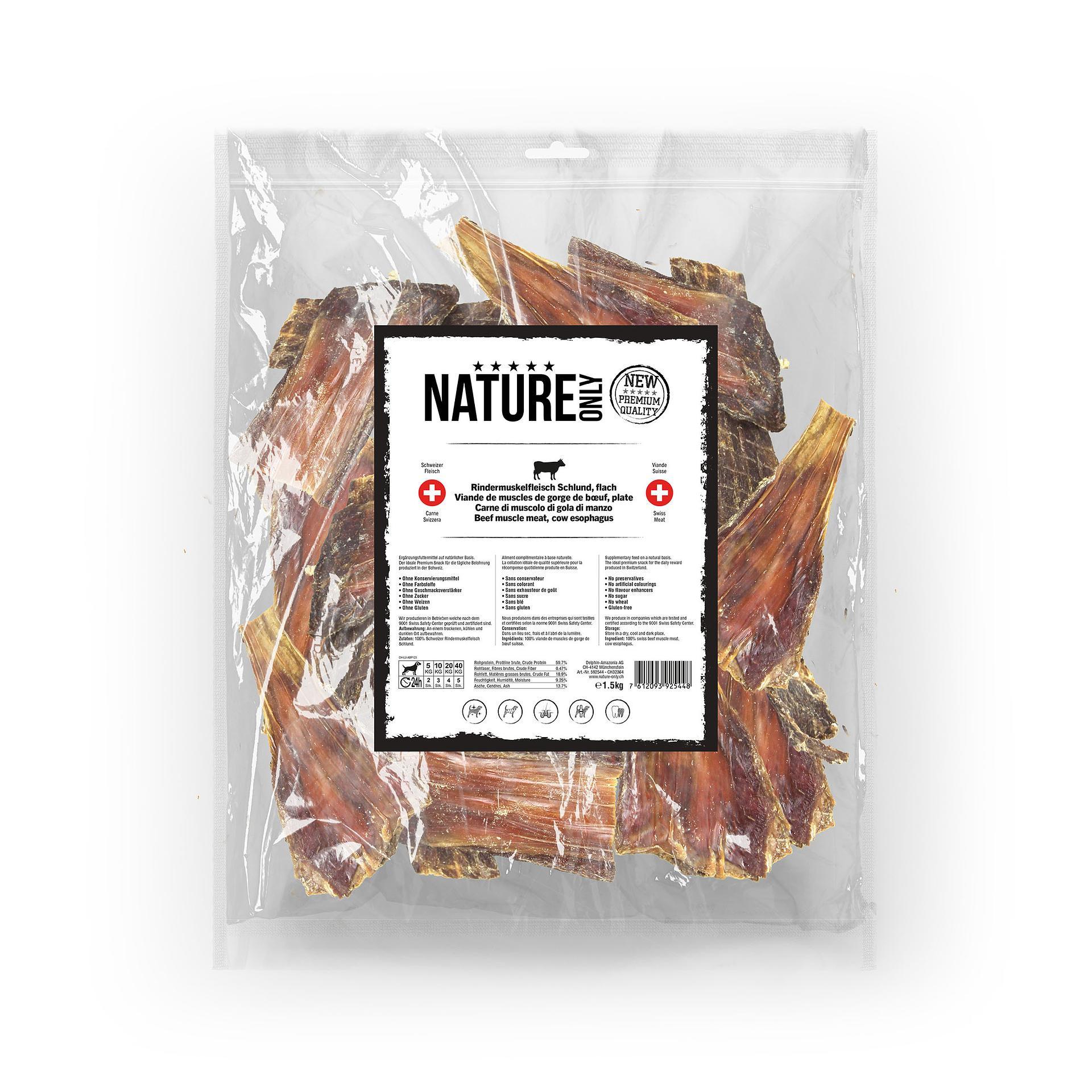 Nature Only  Bocca di manzo piatta, 1,5 kg 