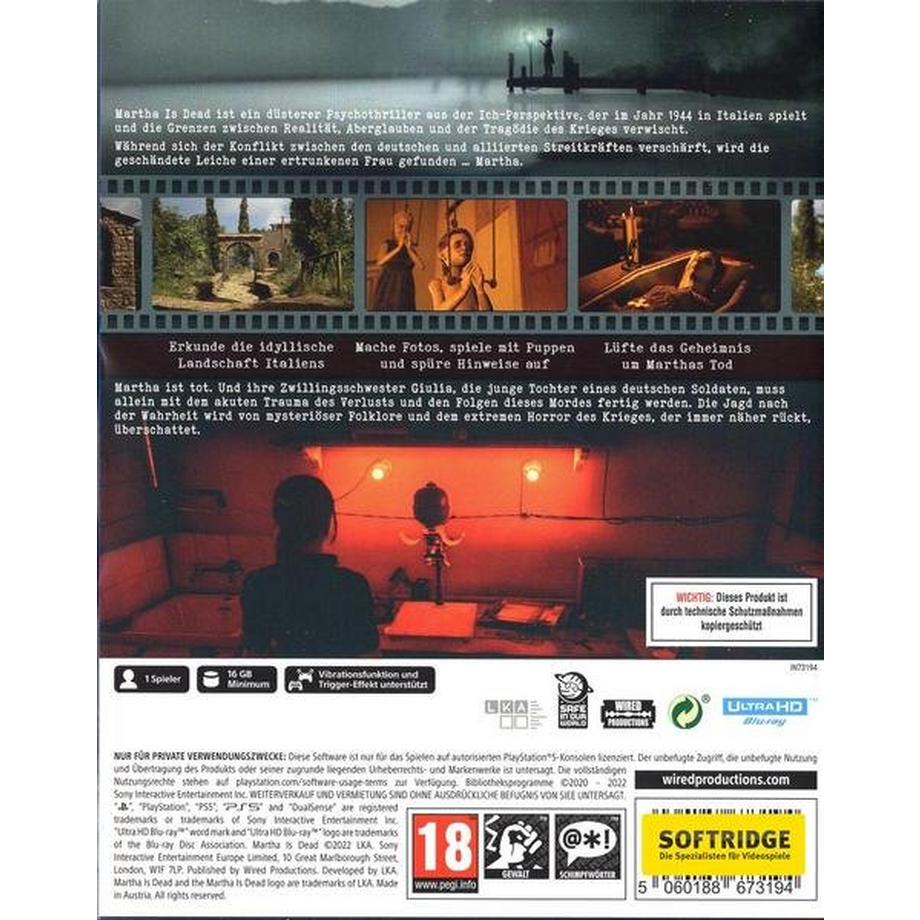 GAME  Martha is Dead 