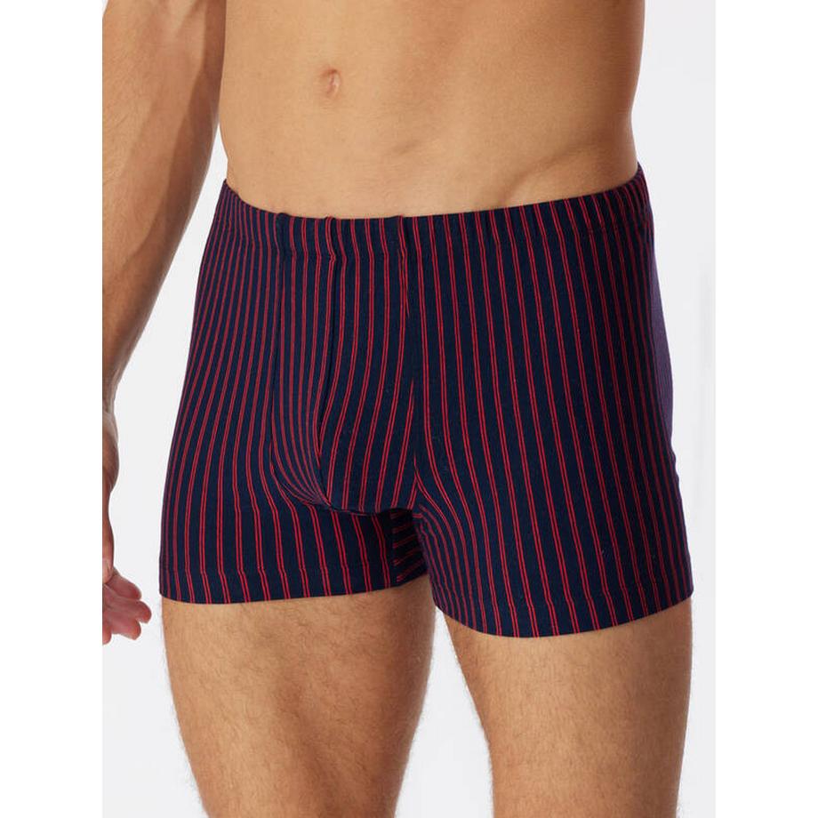 Schiesser Short Boxer Rayé en Coton Organique  