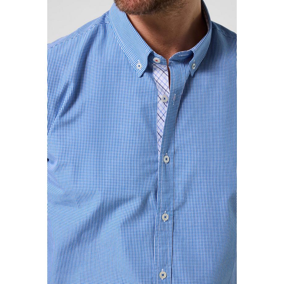 Joe Browns Gingham Hemd mit Knopfkragen  
