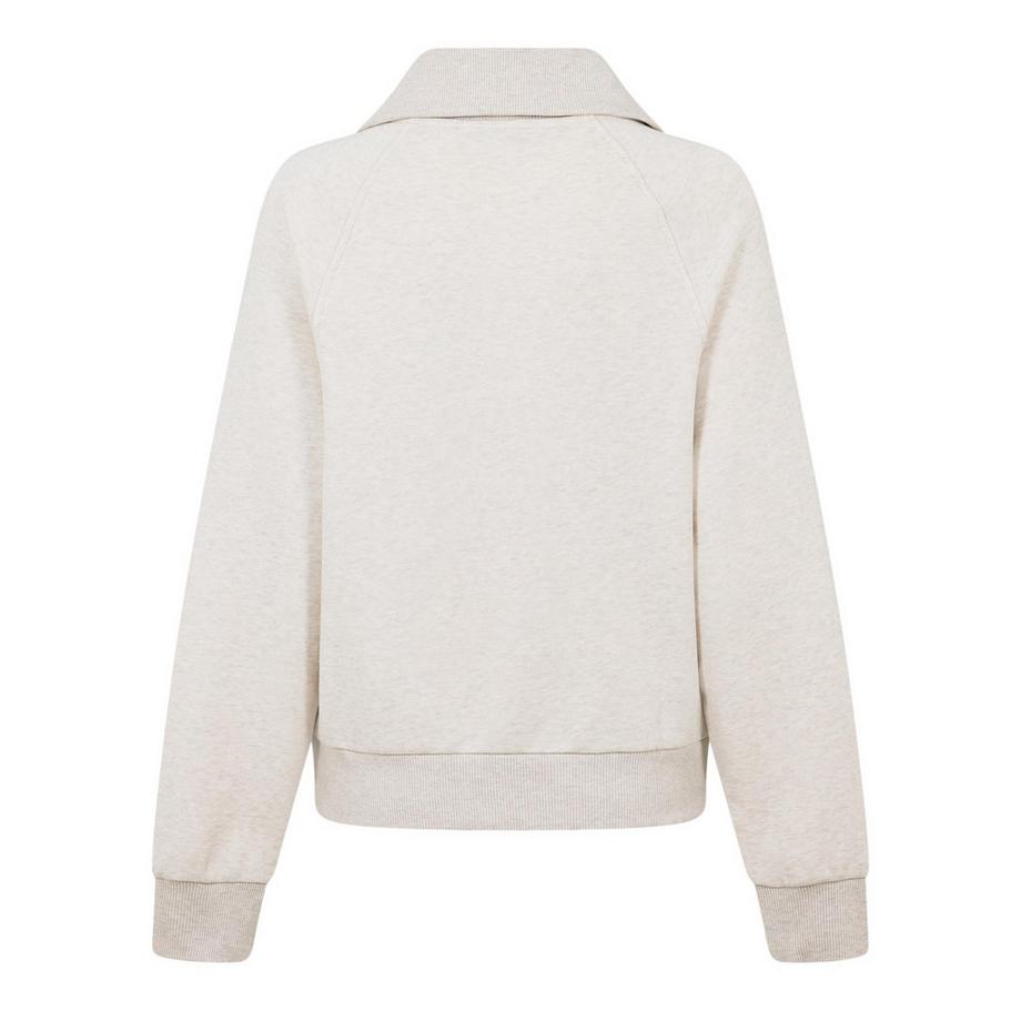 TOMMY HILFIGER Sweatshirt Curve Classic à Fermeture Éclair et Manches Raglan  