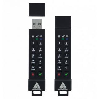 Apricorn  Apricorn Aegis Secure Key 3z USB-Stick 128 GB USB Typ-A 3.2 Gen 1 (3.1 Gen 1) Schwarz 