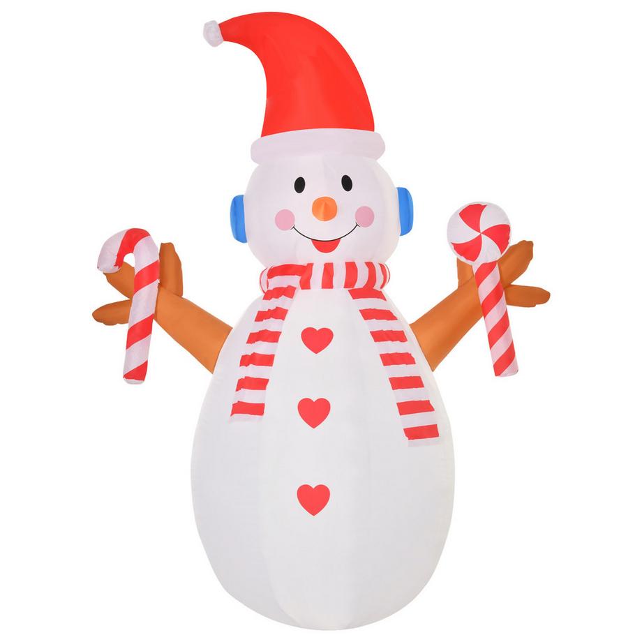 Aufblasbarer Schneemann