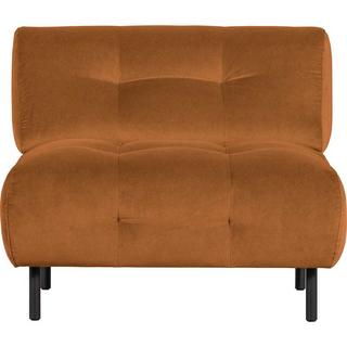 mutoni Fauteuil Lloyd Washed Velvet Cinnamon  