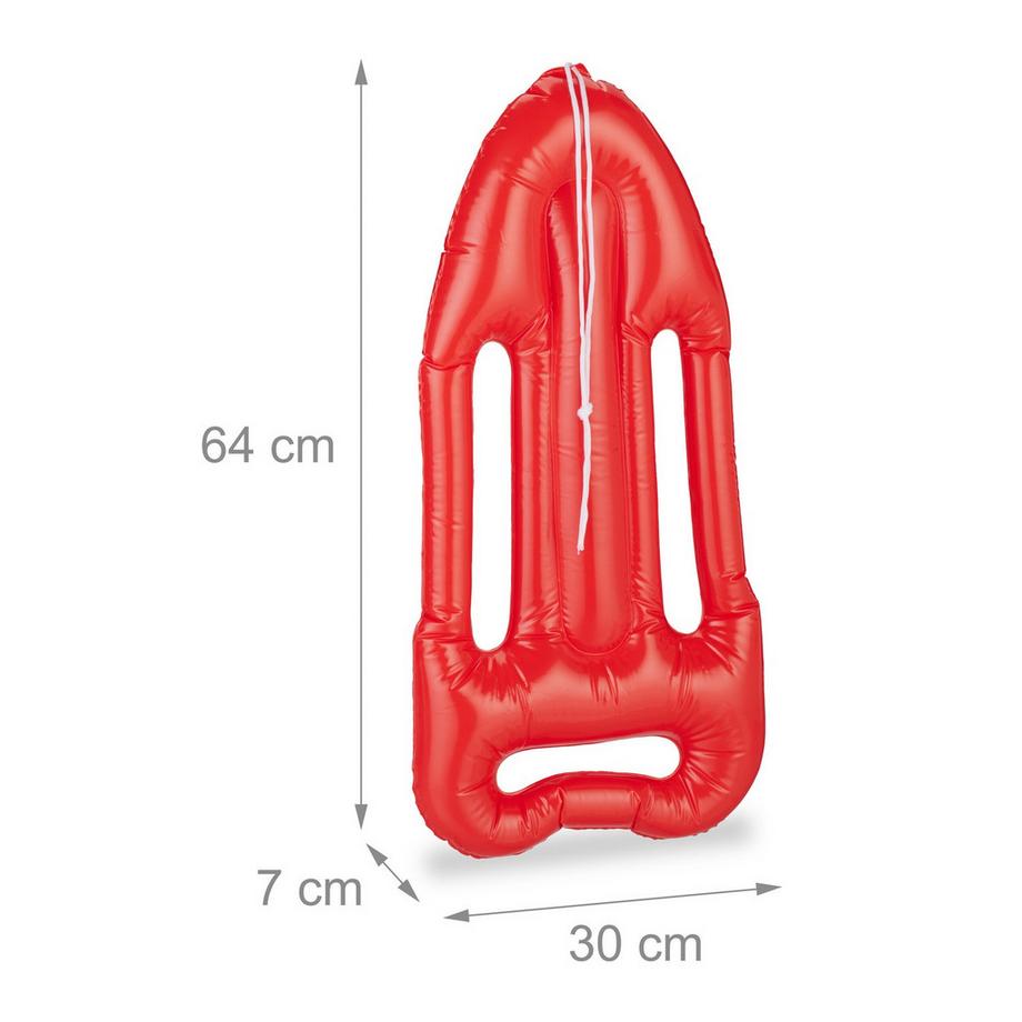 B2X  Aufblasbarer Rettungsring, 3er-Set 