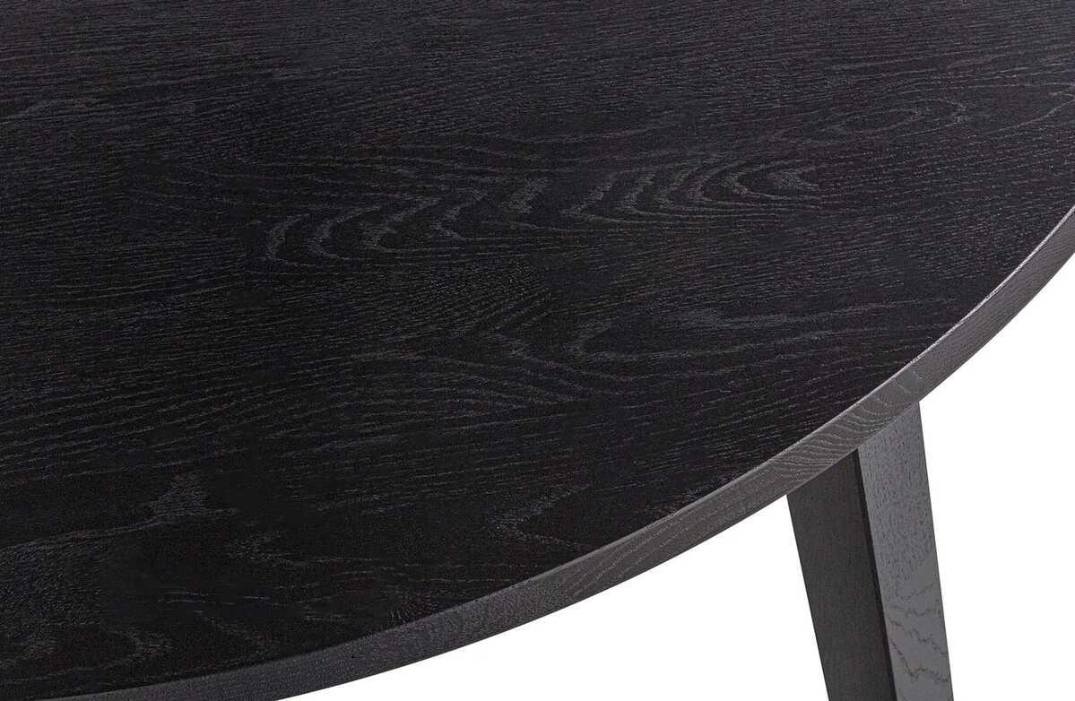 mutoni Table à rallonge Jan Lange Chêne Blacknight 120x120-200  