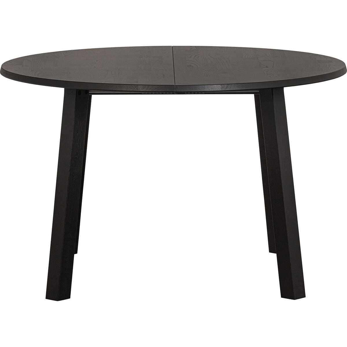 mutoni Table à rallonge Jan Lange Chêne Blacknight 120x120-200  