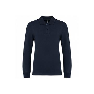 langarm polo-shirt kind