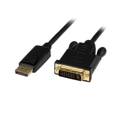 STARTECH.COM  StarTech.com 90cm Aktives DisplayPort auf DVI Kabel - DP zu DVI 1920x1200 - Schwarz 