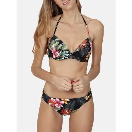 Admas  Set bikini push-up 2 pezzi Nightbeach nero 