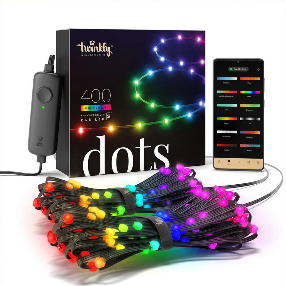 twinkly DOTS avec 400 LED RGB  