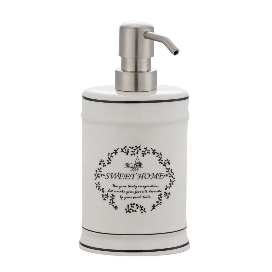 Seifenspender Sweet Home weiss