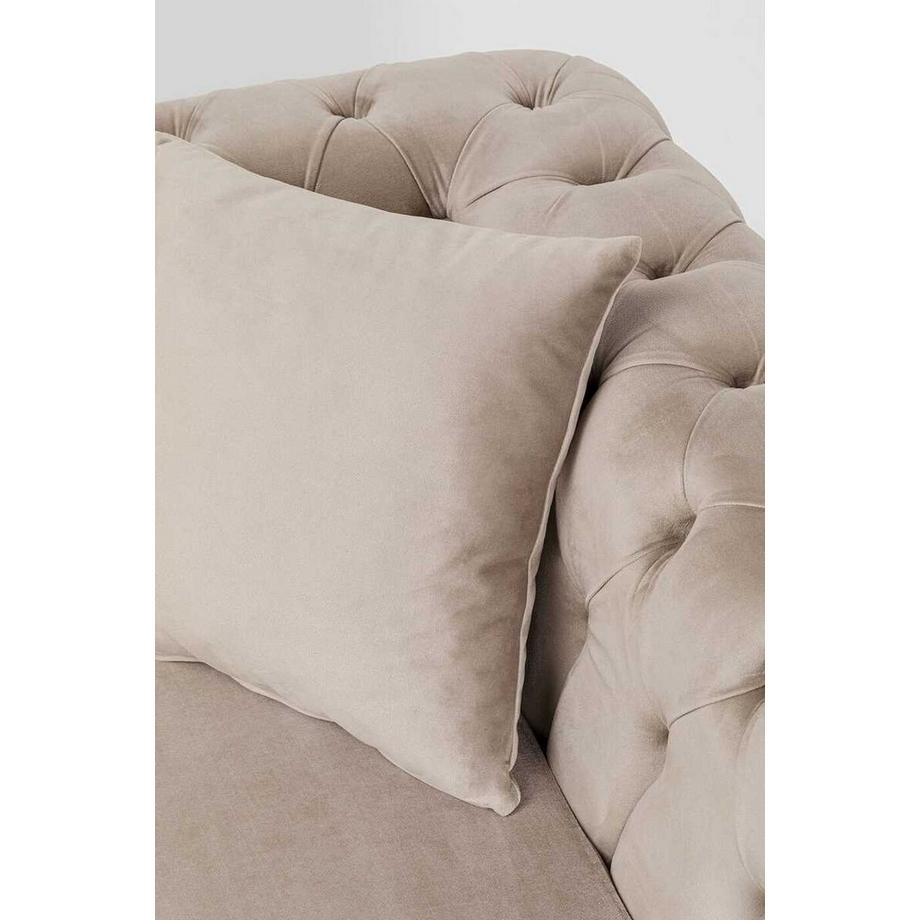 KARE Design Ecksofa Bellissima Velvet Taupe links 180x240  