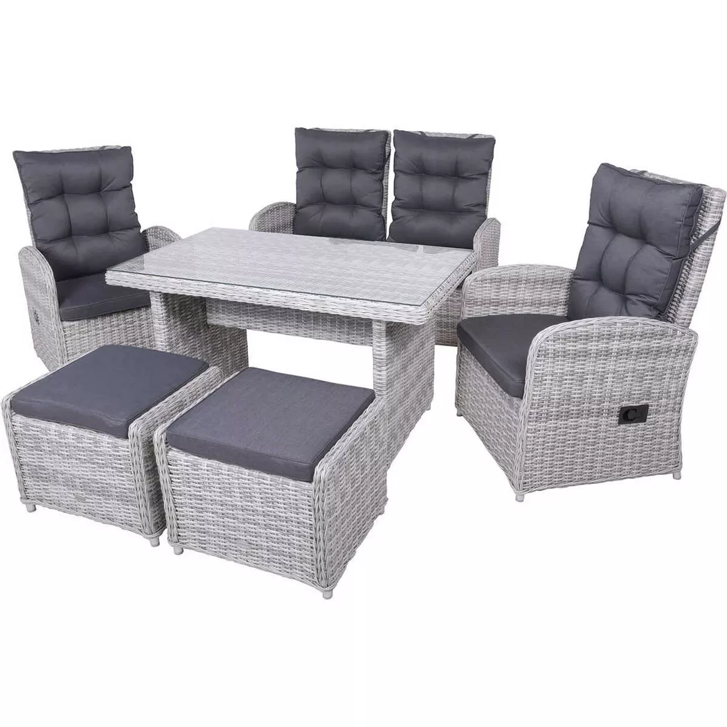 mutoni pleasure - Garten Essgruppe Lyon (6-er Set), One Size