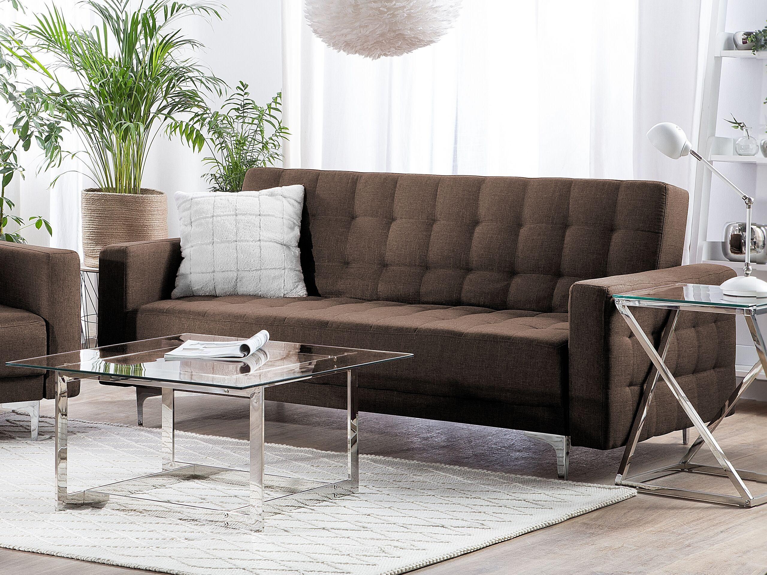 Beliani 3 Sitzer Sofa aus Polyester Retro ABERDEEN  