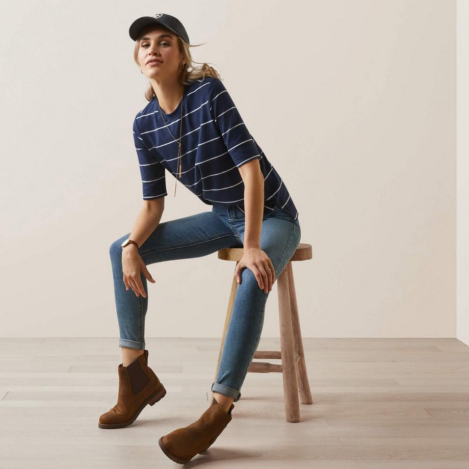 Ariat Windsor Gestreiftes T-Shirt  