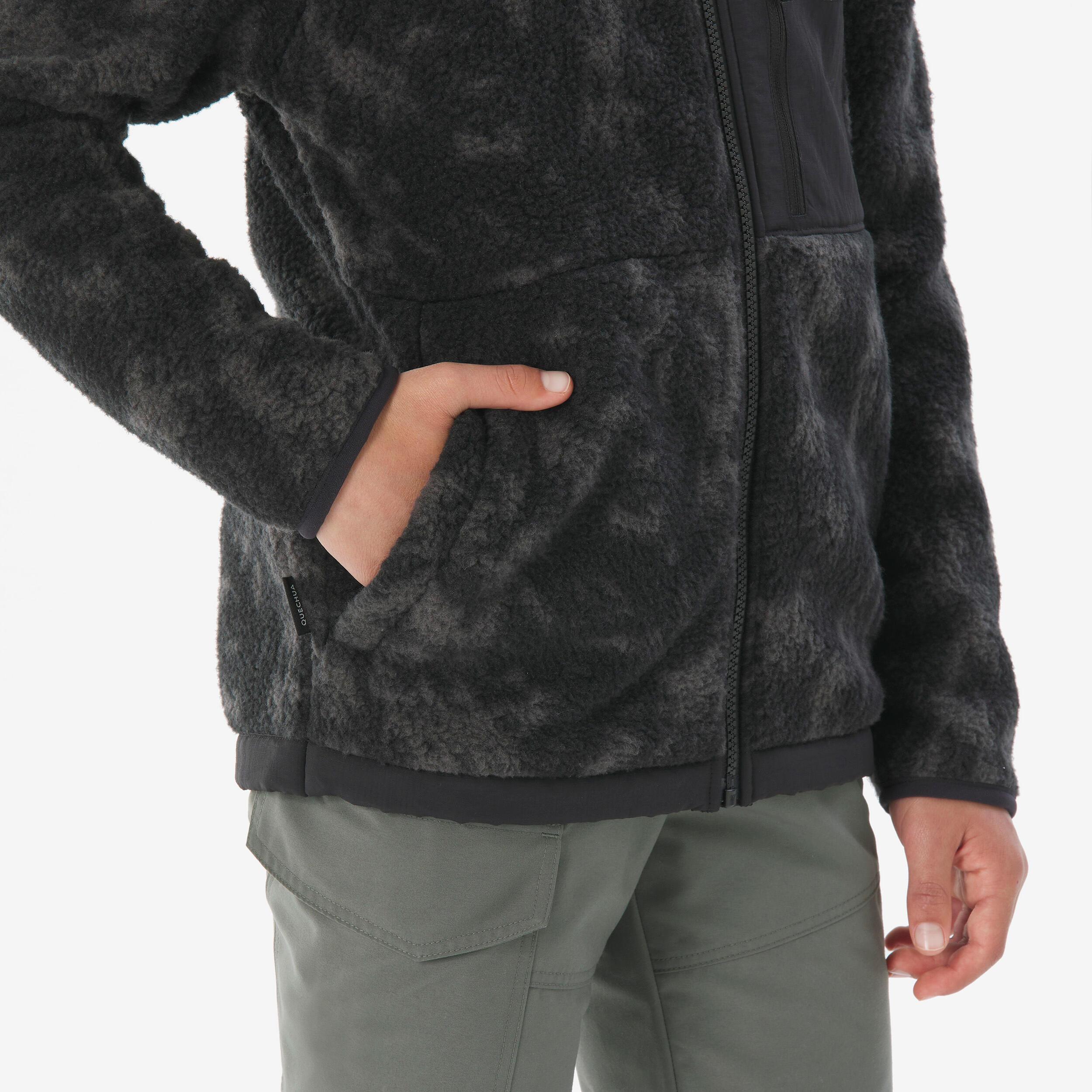 QUECHUA  Fleecejacke Kinder NH900 mit RV synthetisch 