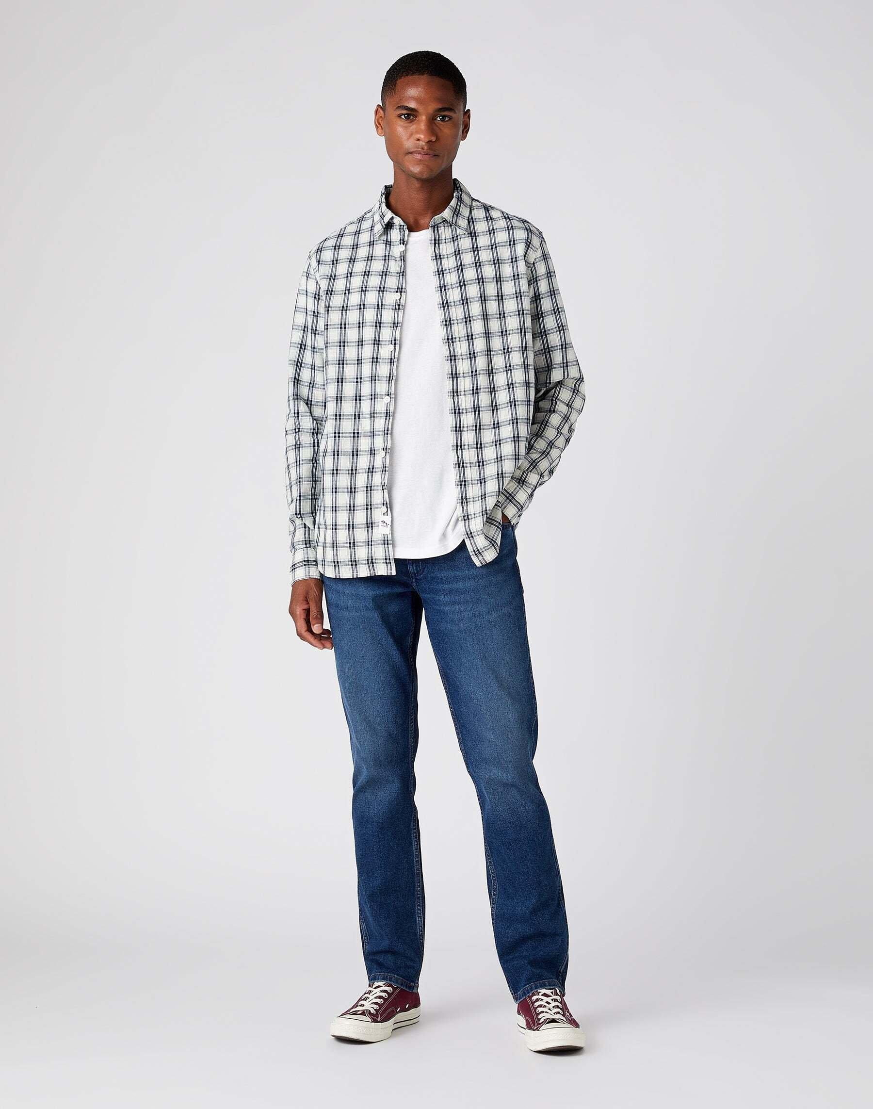 Wrangler Greensboro Jeans Gamba Dritta  