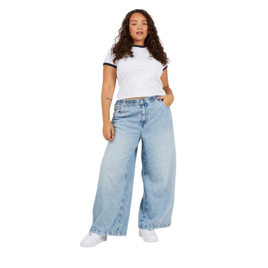Brave Soul T-Shirt Ringer Taille Plus  