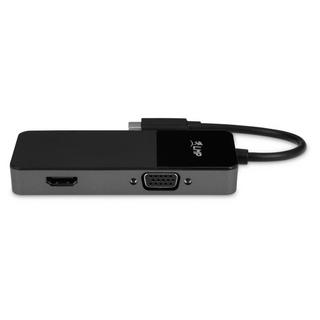LMP  LMP 24174 0,11 m USB tipo-C HDMI + VGA (D-Sub) Nero 