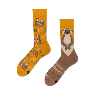 Many Mornings  The Meerkat Socken - Many Mornings 