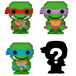 Funko  Blister 4 figure Bitty POP Teenage Mutant Ninja Turtles Bit 