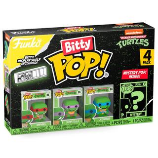 Funko  Blister 4 figure Bitty POP Teenage Mutant Ninja Turtles Bit 