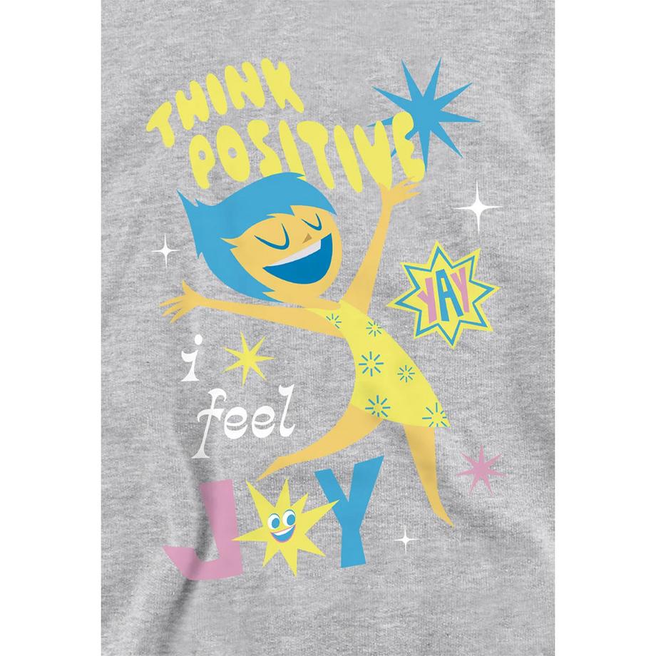 Inside Out  Think Positive Kapuzenpullover, Meliert 