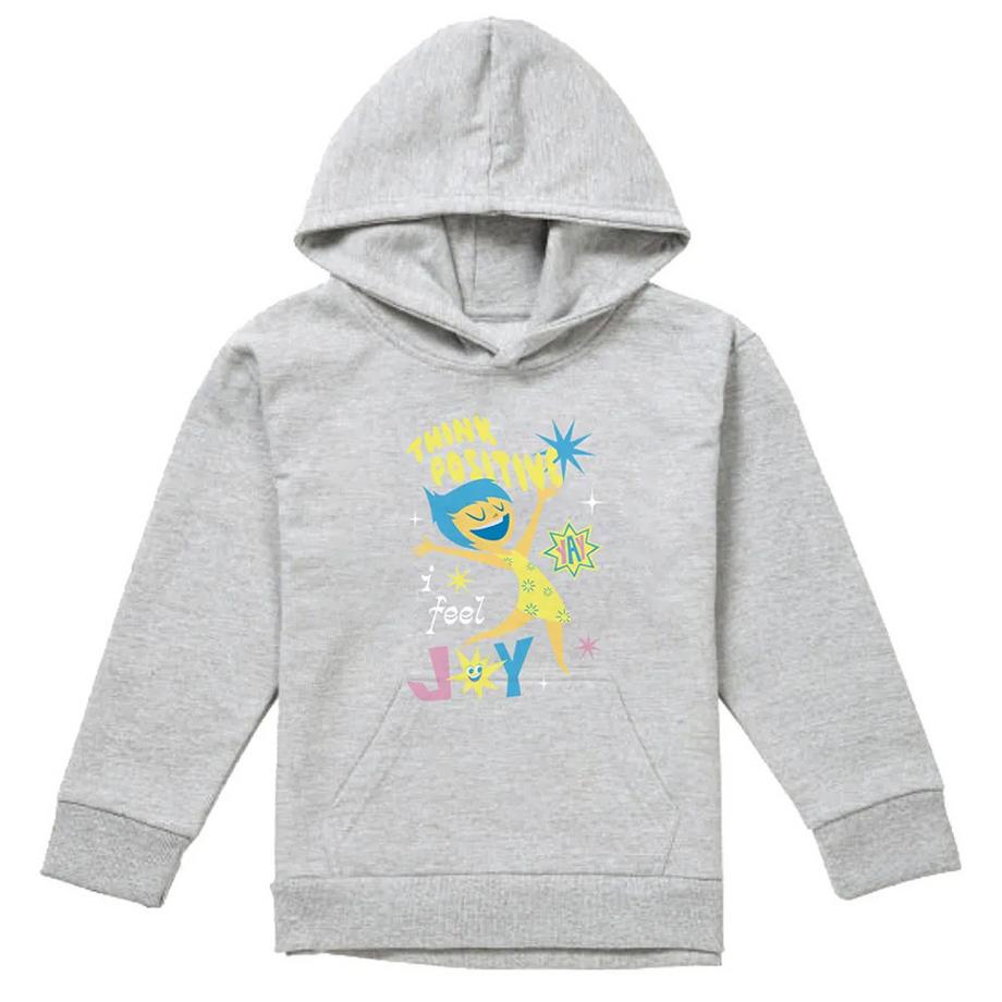 Sweat À Capuche Motif Joie Think Positive