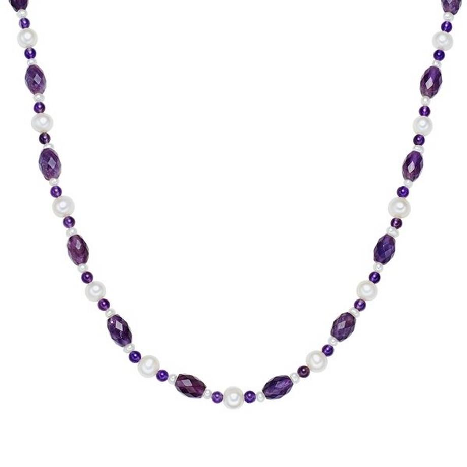 Femme Collier de perles