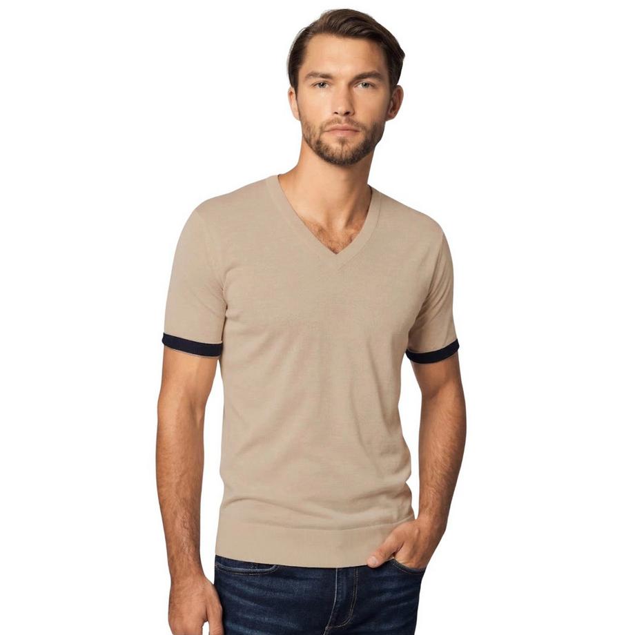 Bellemere New York T-Shirt Rigata Maniche Corte  