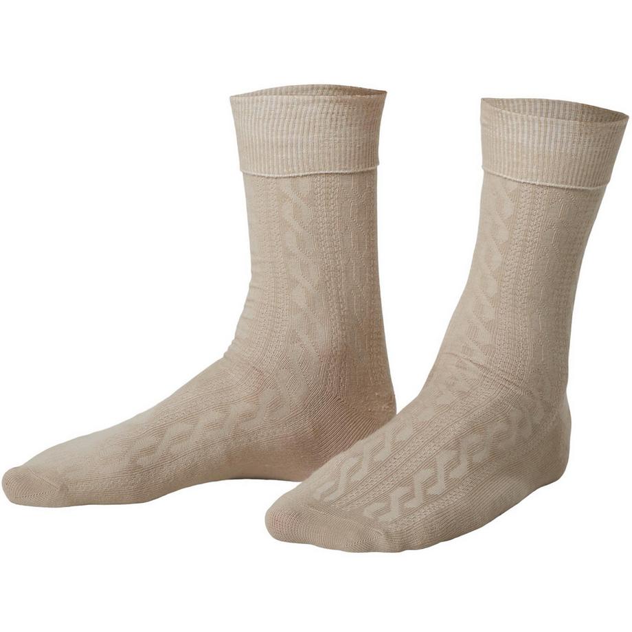 Chaussettes beige
