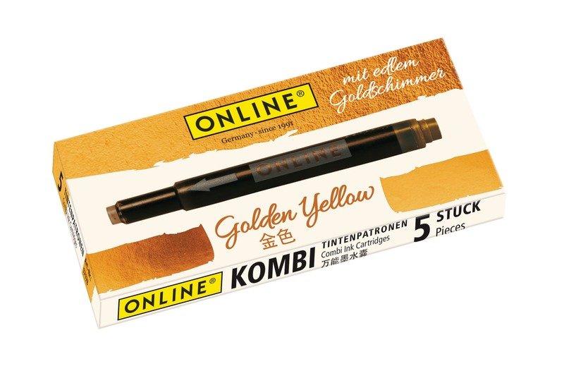 Online ONLINE Tintenpatrone Kombi 17178/12 golden yellow  