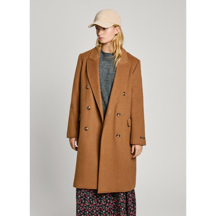 Pepe Jeans London Beth Cappotto Doppiopetto  