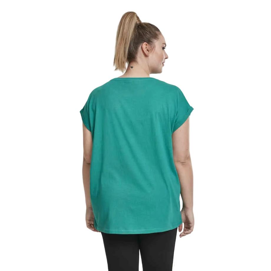 URBAN CLASSICS T-Shirt mit überschnittener Schulter  