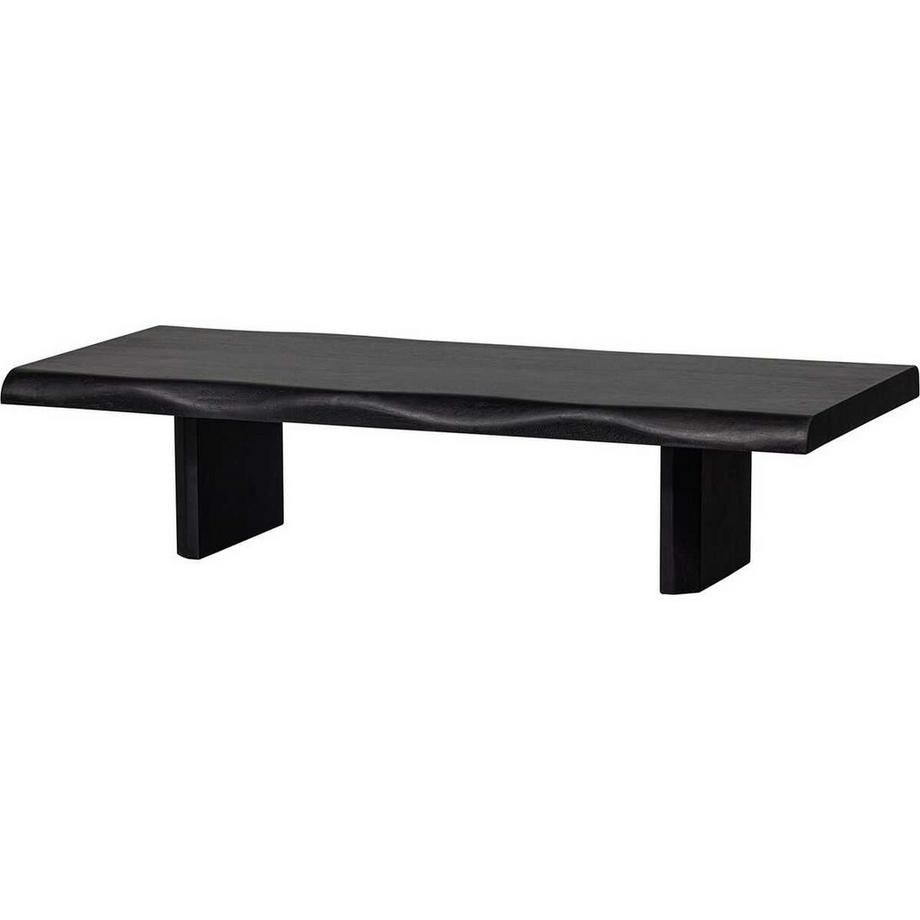 mutoni Table basse Cali bois de manguier noir 120x28  