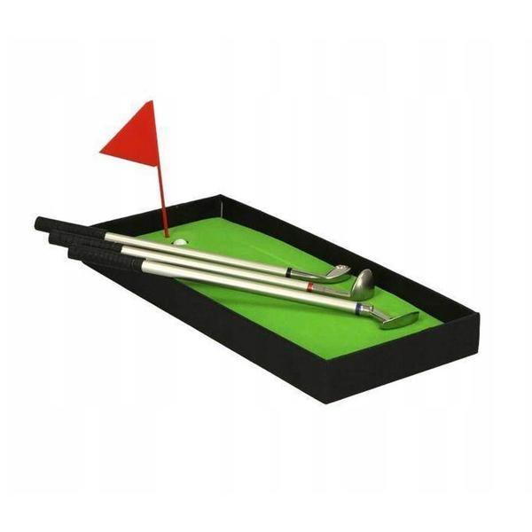eStore Ensemble de 3 stylos à bille - Clubs de golf  